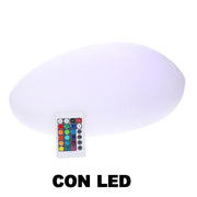 Lampada Led in plastica ricaricabile multicolor