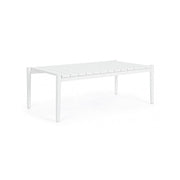 Tavolino Calypso bianco 110x60 cm