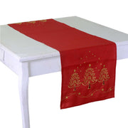 Red fabric runner style 15 cm40x140