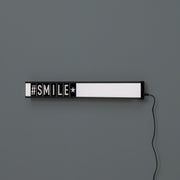 Lampada da tavolo in metallo nero 80x10h cm