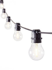 Catena luci esterno Bright 10 LED Trasparenti 8,4m