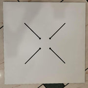 Piano tavolo  hpl mahe quadrato  59X59 cm