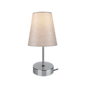 Lampada da tavolo Estelya AZ1068 cromo beige