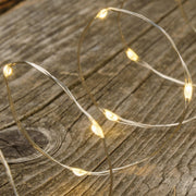 Catena 20 MicroLED bianco caldo