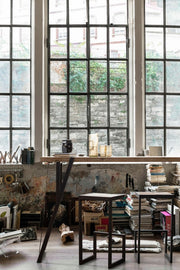 Tavolo bar stile industrial Blocks 200x54 cm