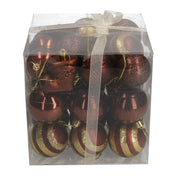 Sfera plastica rame confezione 30 pezzicmø6