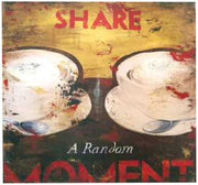 Quadro disegno tazze aw-1787 cm. 91 x 91 x 4