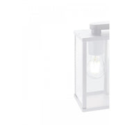 Paletto in pressofusione di alluminio. colore bianco goffrato 20xh.60 cm