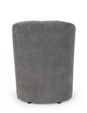 Poltrona in legno e tessuto Antracite BELIZE 64,5x63x h76 cm