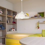 Lampada per cameretta Mufi MDL4164 vetro bianco con disegni EFFEZ