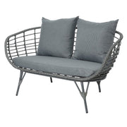 Salotto Evora 4 posti colore grigio