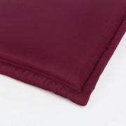 Cuscino lettino esterno  in tessuto sfoderabile bordeaux Poly