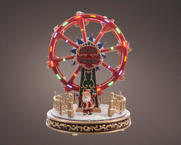 Scenografia a LED in plastica stabile per interni 21x21x26.4 cm