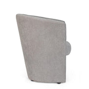 Poltrona in legno e tessuto Grigio Chiaro BELIZE 64,5x63x h76 cm