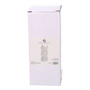 Festone vetro pallina bianco filo 27 pezzi cm65