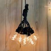 Party Light 36V 10 A60 E27 Spiral Filament LED 4+5m Luci di Natale