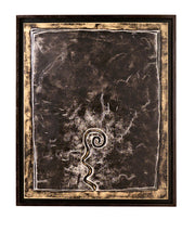 Olio su tela multicolar e telaio in legno 100x120 cm