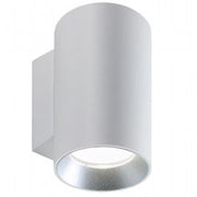 Lampada da parete in alluminio pressofuso, diffusore in vetro trasparente, 40W, 4242 lumen, luce calda bianco