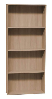 Libreria da parete HOMEMANIA con ripiani in legno marrone - 73 x 24 x 170 cm
