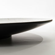 Piatto decorativo bianco 65x65x1 cm