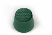 Pouf velluto metallo verde cm 46,5 x 46,5 x h 33
