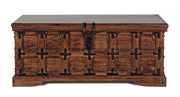 Cassapanca apribile Jaipur decorativa legno noce cm 110x 63x 45h