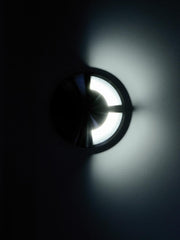 Lampada da incasso pavimento in alluminio pressofuso, vetro infrangibile, IP65, 40W nero