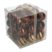 Sfera plastica rame confezione 30 pezzicmø6