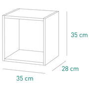 Mensole Vittoria 3 cubi modulari