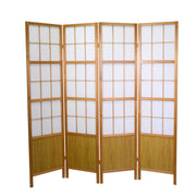 Separé carta di riso 4 ante naturale cm44,5x2,1x h178,5