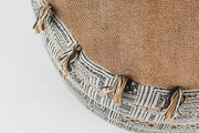 Pouf in cotone stile etnico TILAK Desert diametro 50x h35 cm