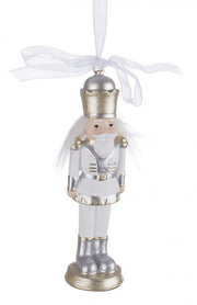 12x Pendaglio Galles Soldatino Bianco