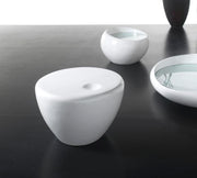 Tavolino in resina bianco 60x60x30h cm