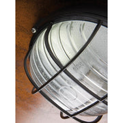 Plaf.Picc.Gabbia linea industriale tonda bianco