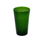 Vaso piccolo vetro verde bc-0842 Ø cm. 13,5 h 21