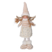 Angelo tessuto bianco oro cm20x10h45