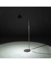 Lampada da terra LED Antares in metallo nero STS