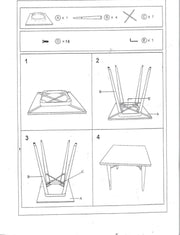 Tavolo ferro bristol top in legno galvanizzato cm 160x80h76
