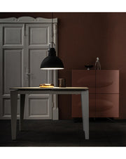 Lampada a sospensione Kande in metallo nero STS