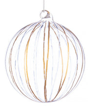 8x Sfera Vt Stripe Trasp Oro