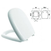 Sedile WC in termoindurente 