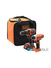Black e Decker kit trapano + impulsi 18V