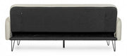 Divano Letto Bridjet Beige in tessuto reclinabile