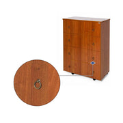 Mobile giroletto rete ortopedica pieghevole colore noce antico cm H.100x85x36