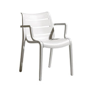 Sedia Poltrona In Tecnopolimero Sunset  Lino Scab