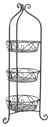 2x Espositore Melanie Slim To 3 Cesti