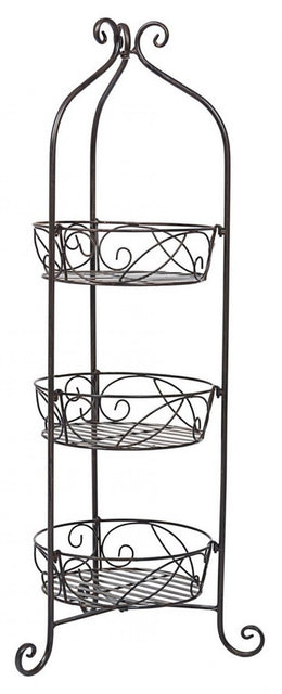 2x Espositore Melanie Slim To 3 Cesti