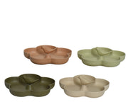 <p>Mangiatoia per uccelli in fibra di bambù fiore </p>