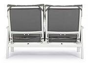 Divano 2 posti reclinabile da esterno 152x81x98h cm