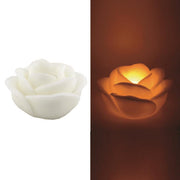 Candela Led rosa e bianco cm 32 x 20 h